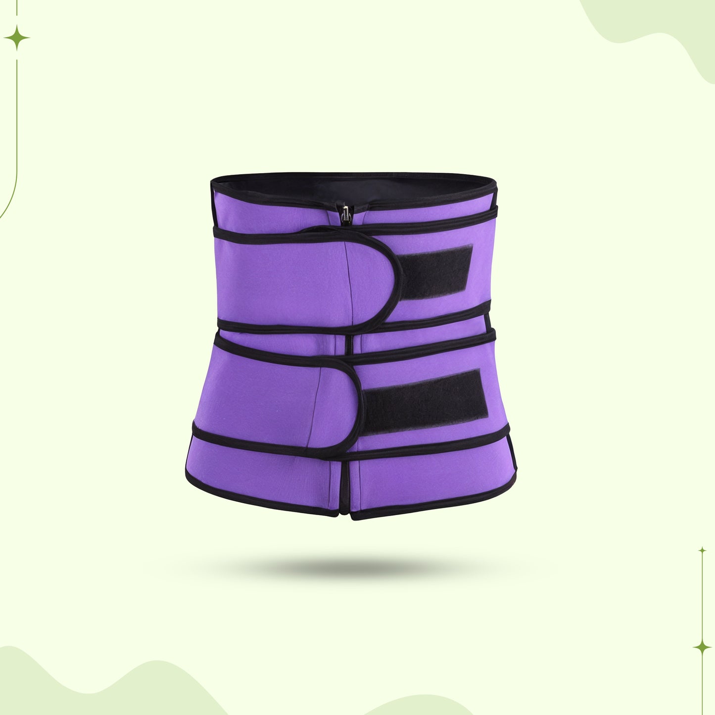 Women Waist Trainer Body Shaper - Easy Home Slimming Sweat Belt for Tummy Control