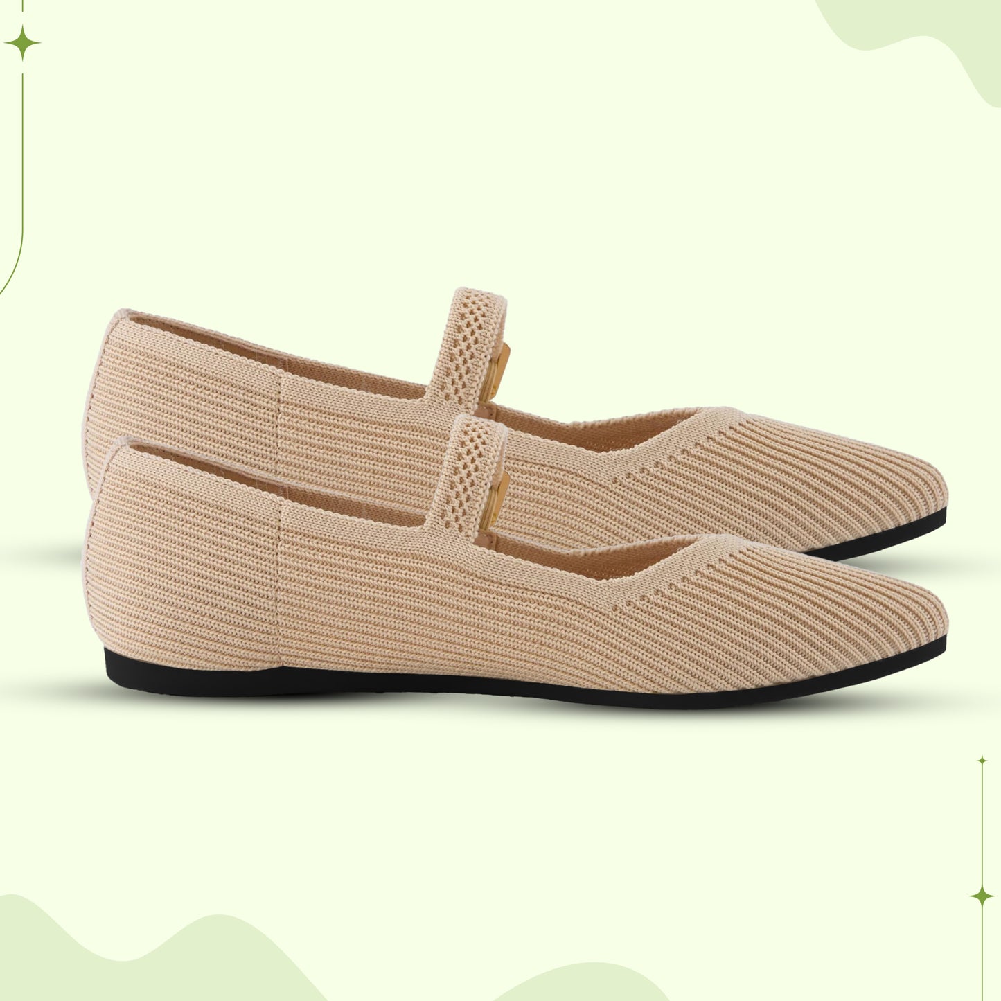 Women Cushy Square-Toe Sandals - Elegant Style for Everyday Wear