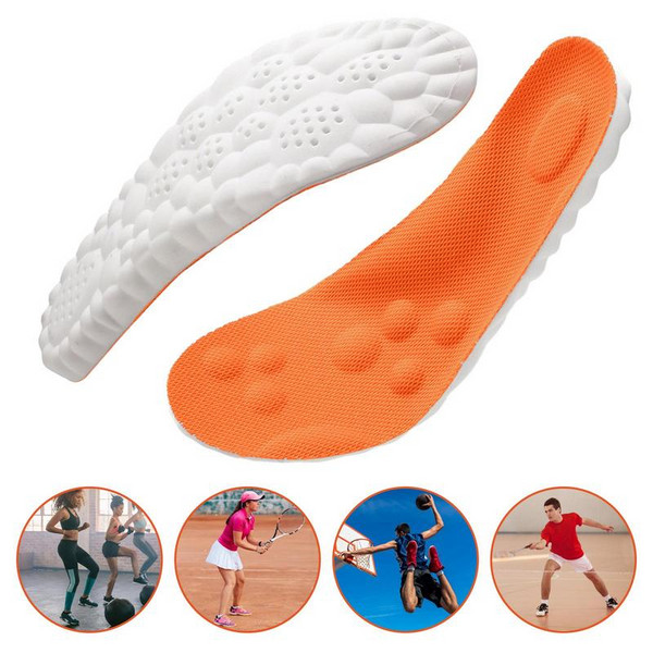 Cloud Massage Anti-Slip Insoles - Soft, Breathable and Sweat-Wicking