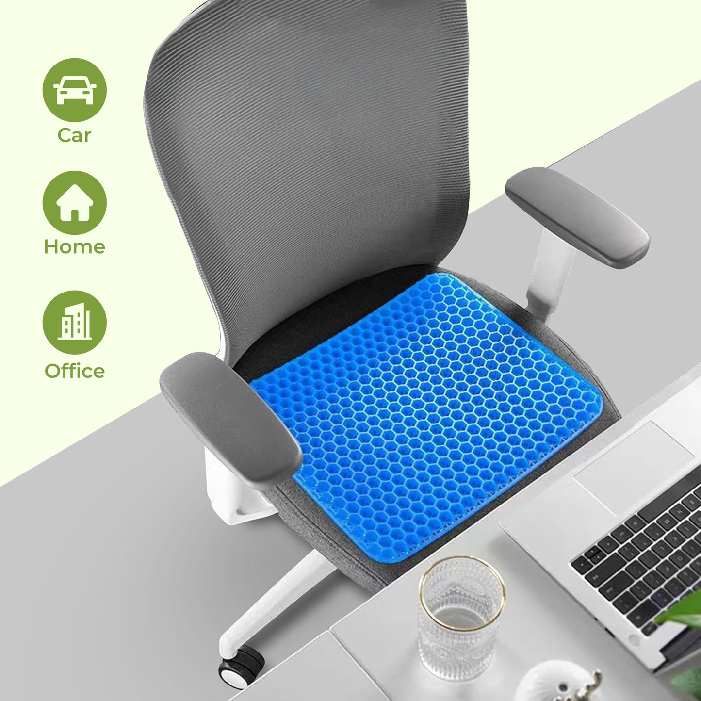 Honeycomb Gel Seat Cushion for Chairs
