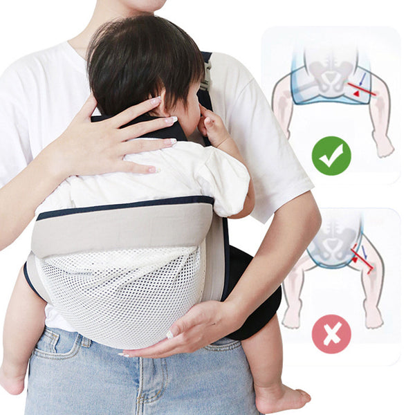 BABY SLING CARRIER - Easy One Shoulder Carrier for Newborn & Toddler