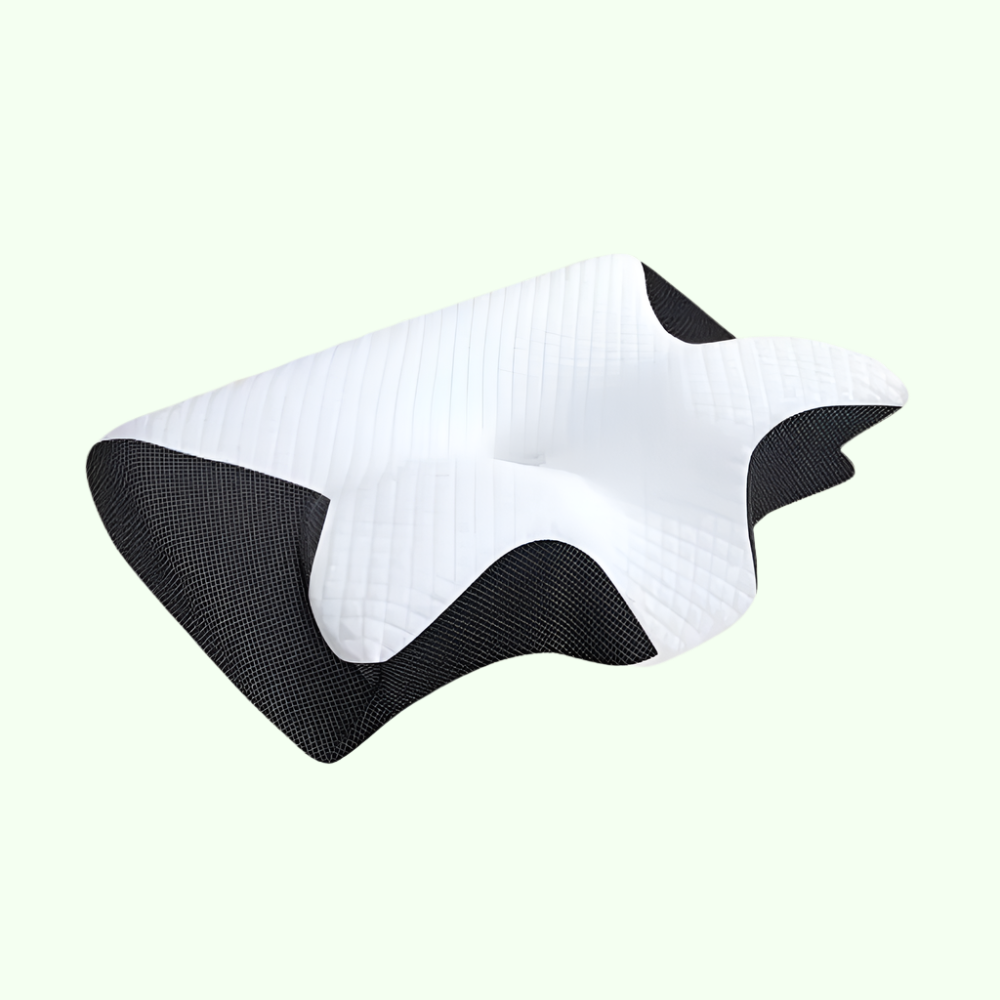 Butterfly Memory Foam Neck Pillow with Armrests for Side & Back Sleepers