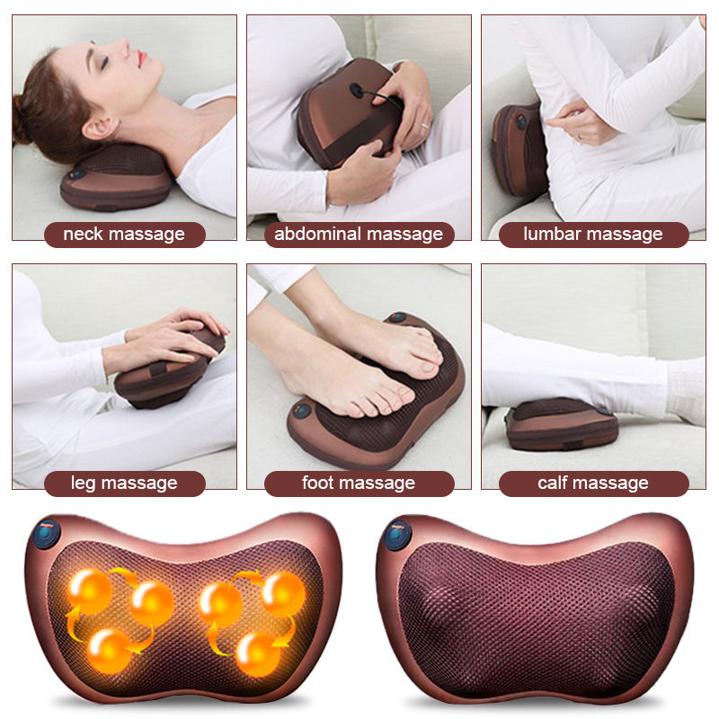 Neck Massager Pillow - MASSAGER PILLOW FOR NECK & BACK DISCOMFORT
