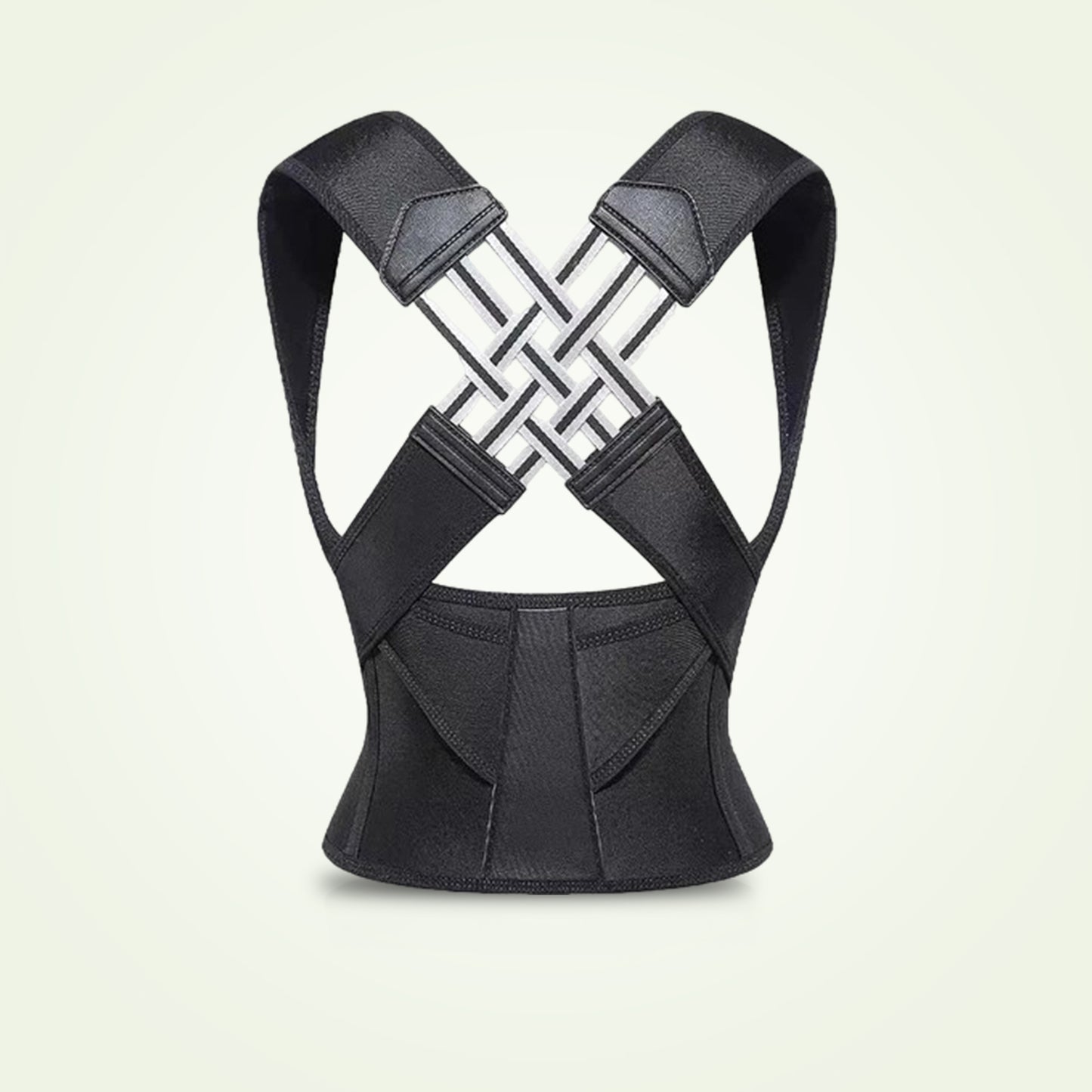 Adjustable Back Support Wearable Belt with FREE Massage Roller