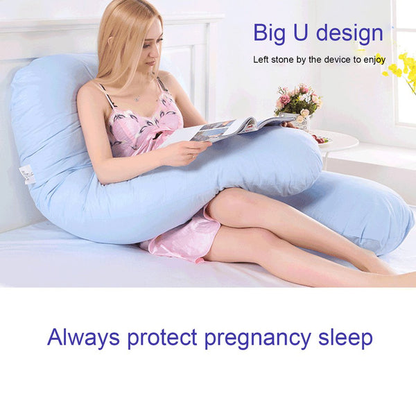 All Night Sleep Pregnancy U Pillow- Must Have for Regular Comfort & Maternity Sleep