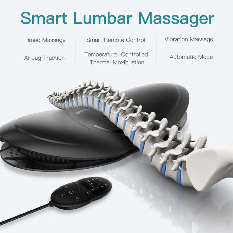 Lumbar Trax Therapy Device - MASSAGER WITH HEAT FUNCTION FOR BACK