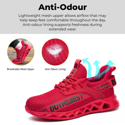 Ultra-Light Breathable Steel Toe Shoes