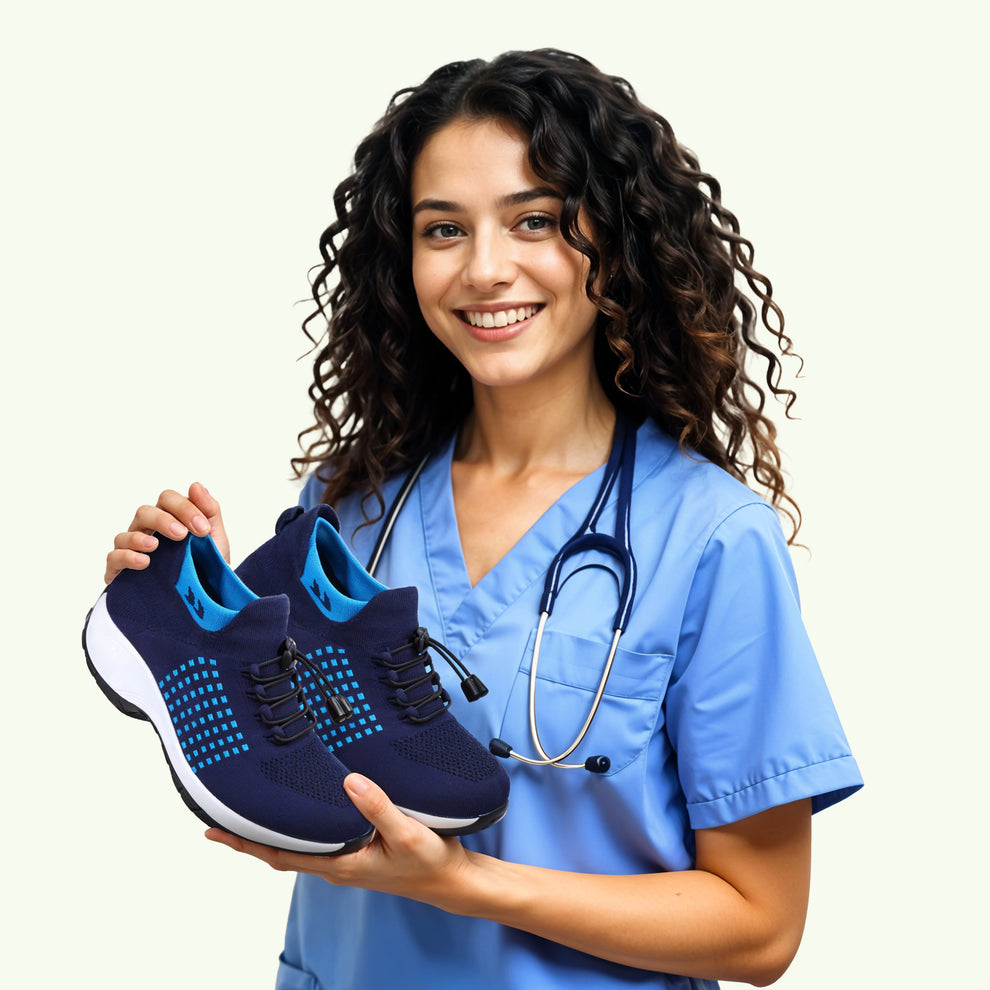 Ortho Stretch Comfort Shoes for Women Orthopedic Cushion Shoes Pain