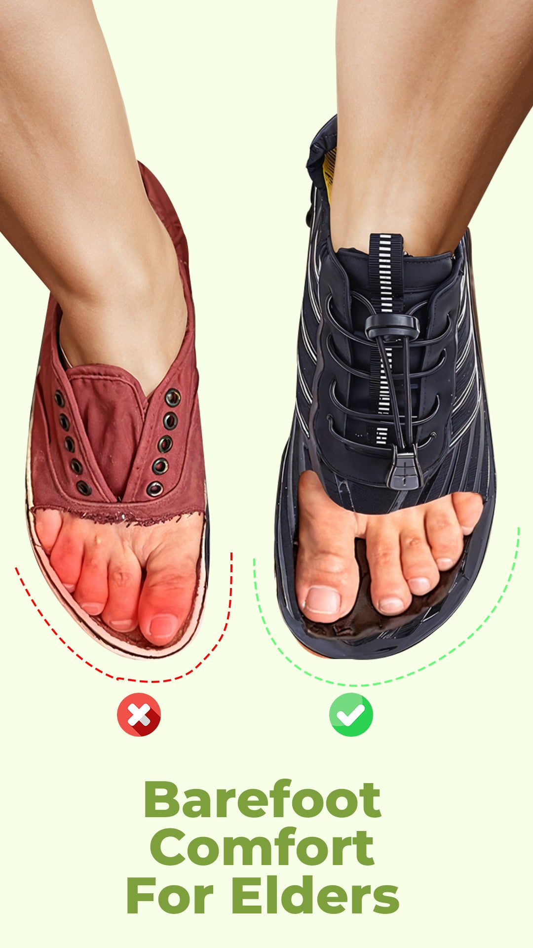 Barefoot Shoe Feature