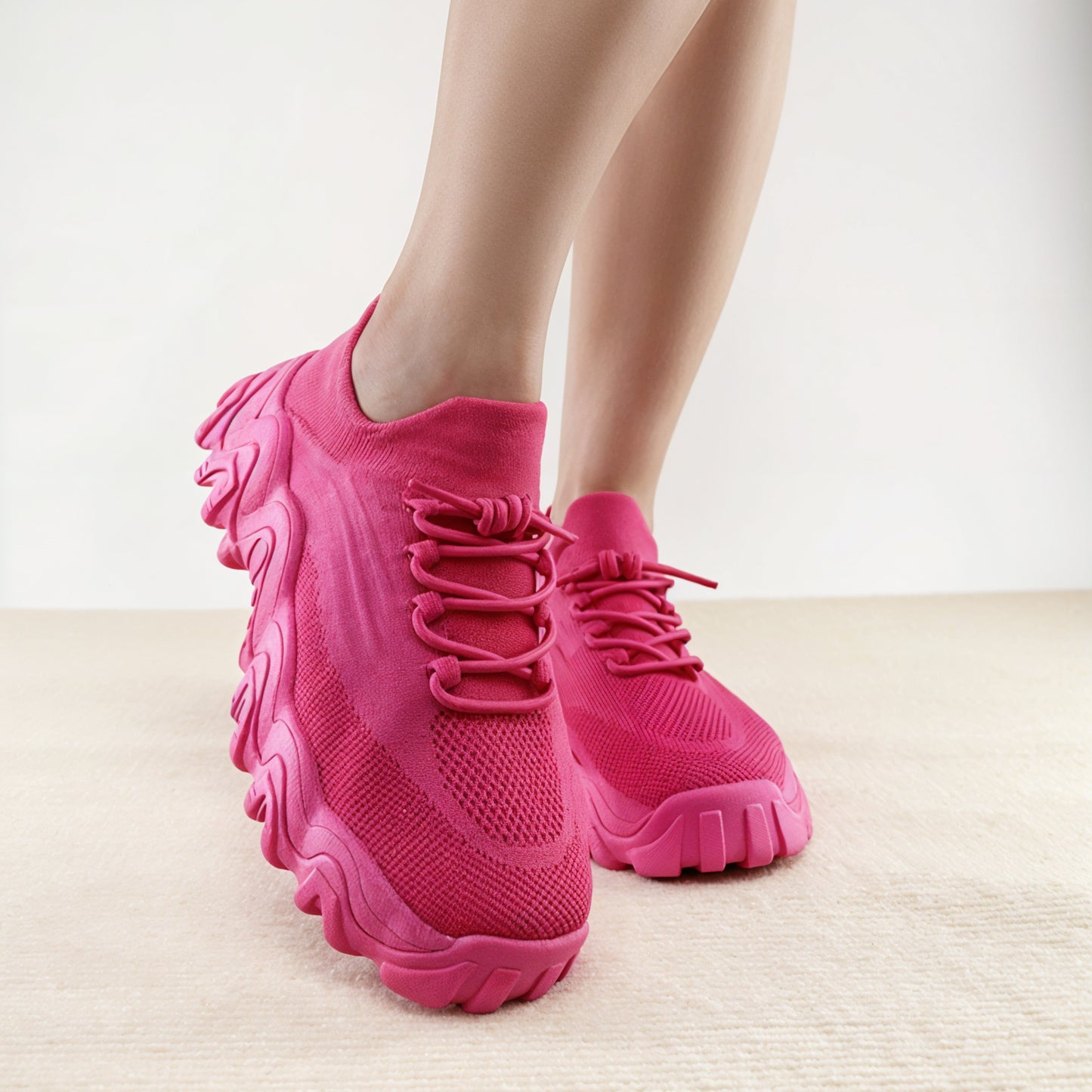 Women All-Day Comfort Stretch Shoes - Cozy Fit & Feather Soft Design