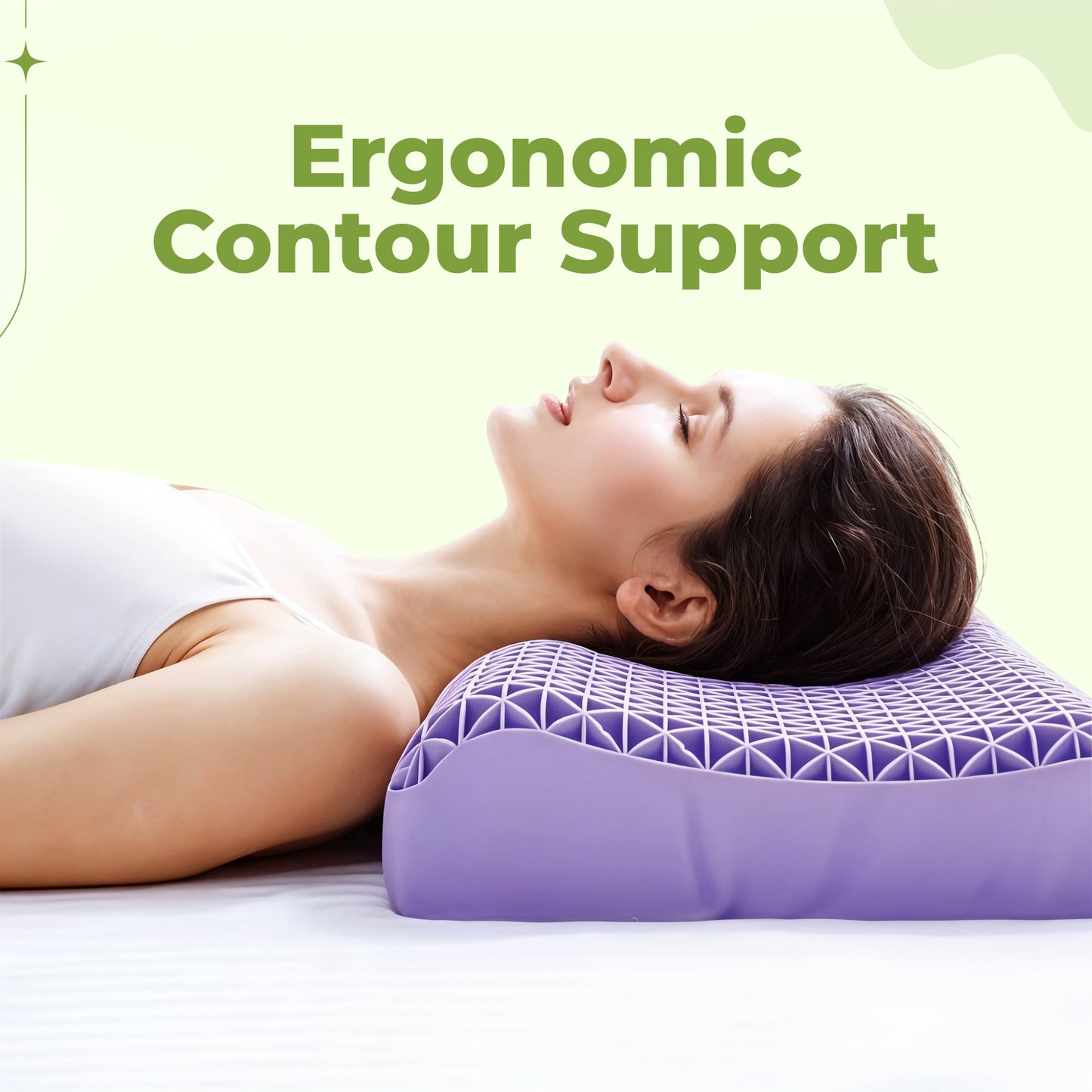 Pectin Pillow - Ergonomic Support for Better Sleep