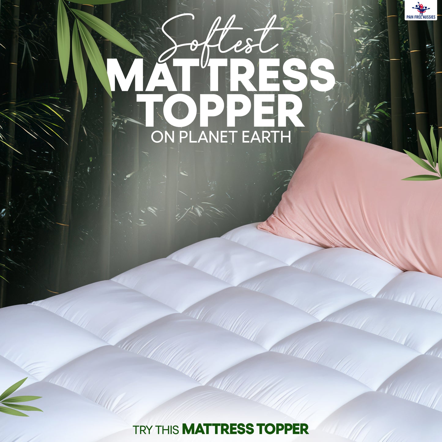 Luxury Top Mattress Topper – Ultimate Comfort for Restful Sleep