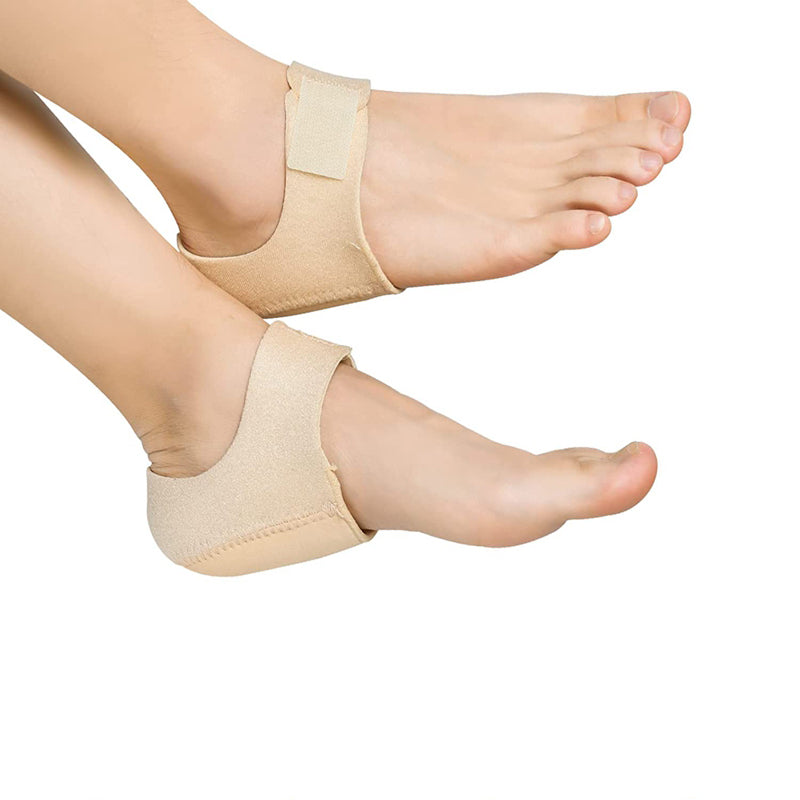 Cushion heel protector wrap - Adjustable Heel Cushions with Breathable Inserts  (1 Pair)
