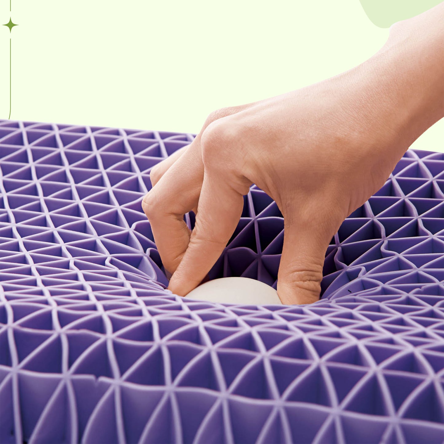 Pectin Pillow - Ergonomic Support for Better Sleep