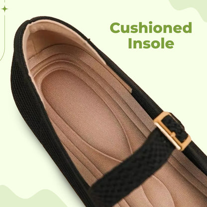 Women Cushy Square-Toe Sandals - Elegant Style for Everyday Wear