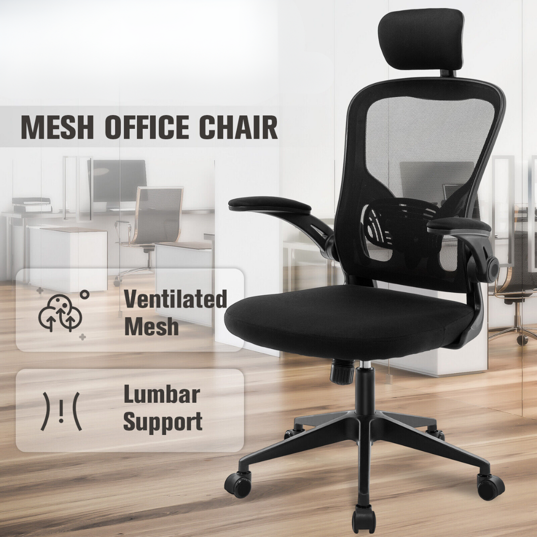 Modern Look Mesh Office Chair - Pneumatic seat height adjustment