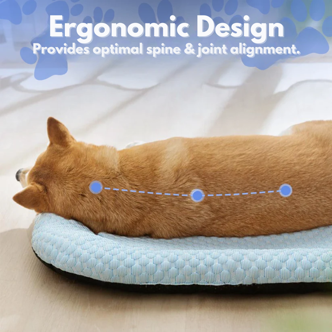 Ice-Silk Cooling Pet Bed