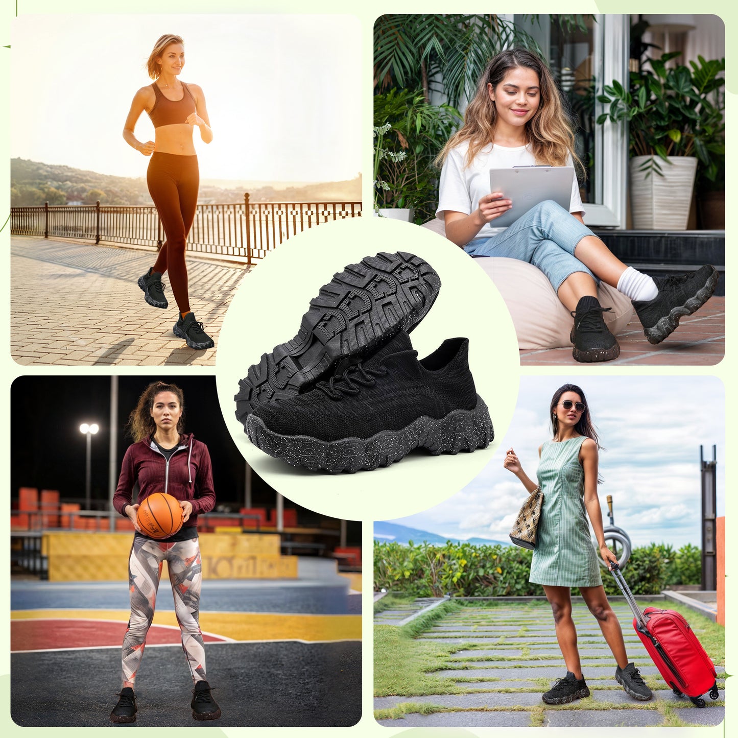 Women All-Day Comfort Stretch Shoes - Cozy Fit & Feather Soft Design