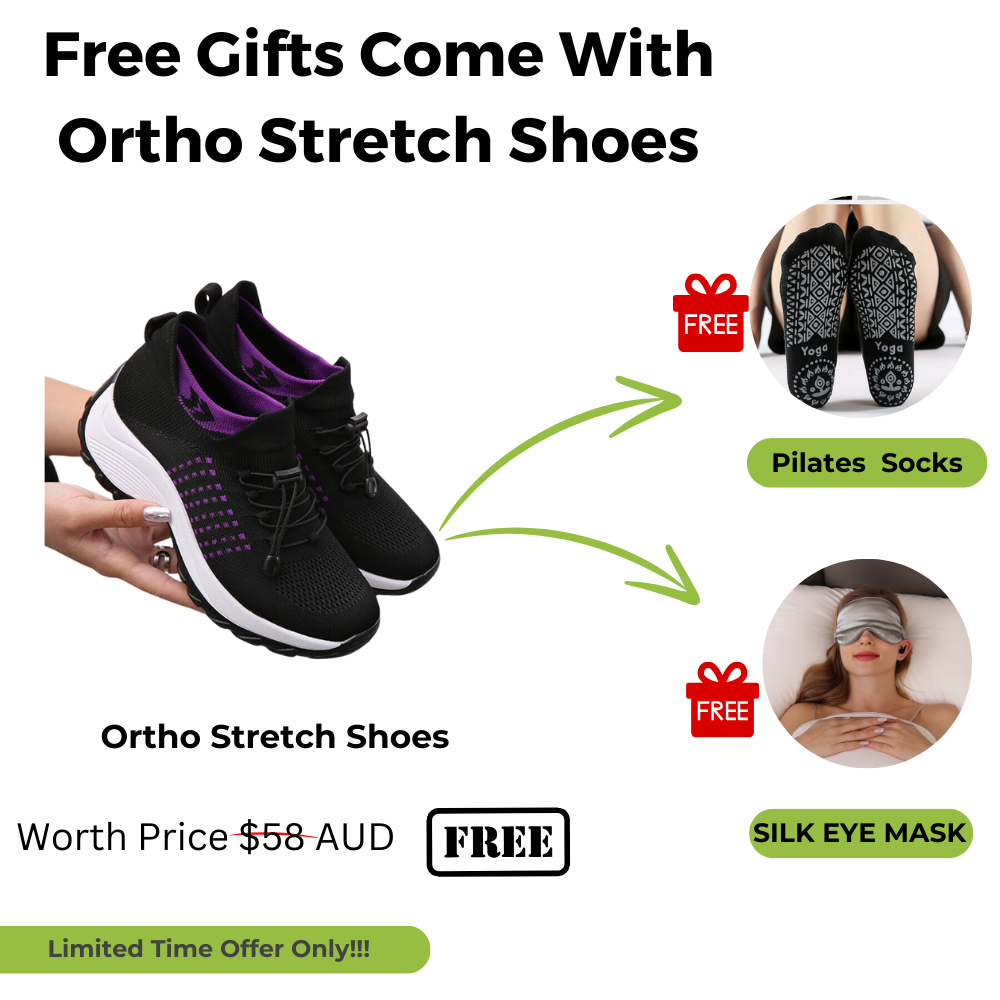 Stretch Comfort Wide Toe Shoes for Women - Comfort & Relief From All Day Walking