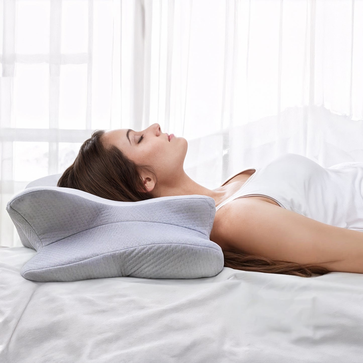 Butterfly Memory Foam Neck Pillow 2.0 - Upgraded Design