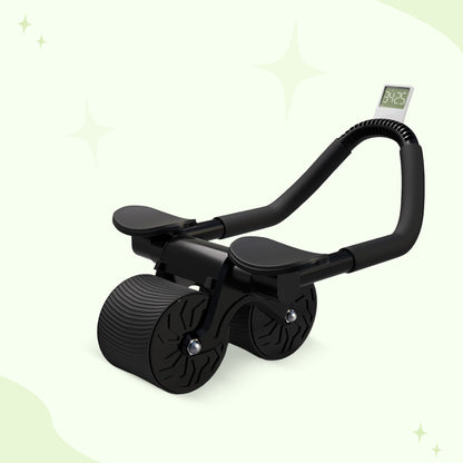 Abs Exercise Roller with Better Support & Timer
