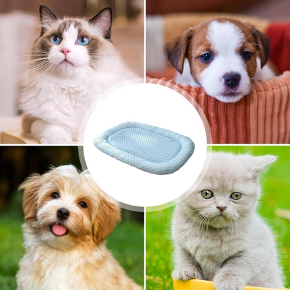 Ice-Silk Cooling Pet Bed