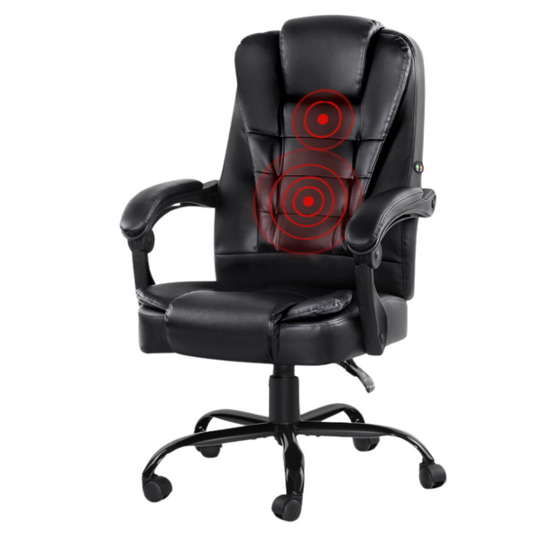 Office Massaging Chair with Foot Rest