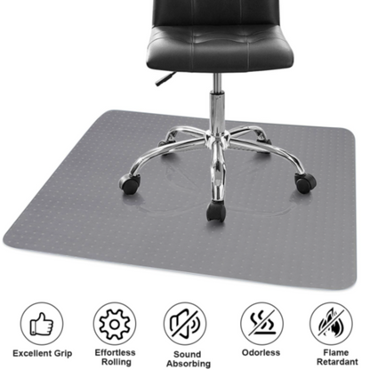 Workstation Floor Protector - Keeps Floors Safe and Clean