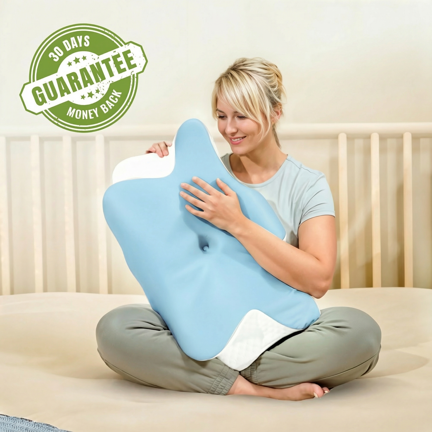 Butterfly Memory Foam Neck Pillow 2.0 - Upgraded Design