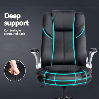 Retractable Office Chair - Easy mobility with 360° swivel