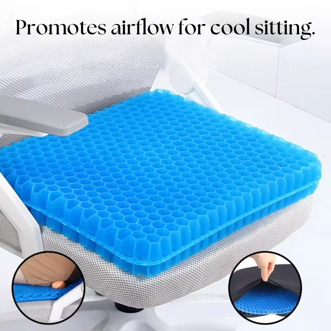 Honeycomb Gel Seat Cushion – Pressure Relief for Comfort