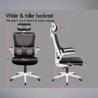 Premium Mesh Office Chair - Comfortable design for best body fit