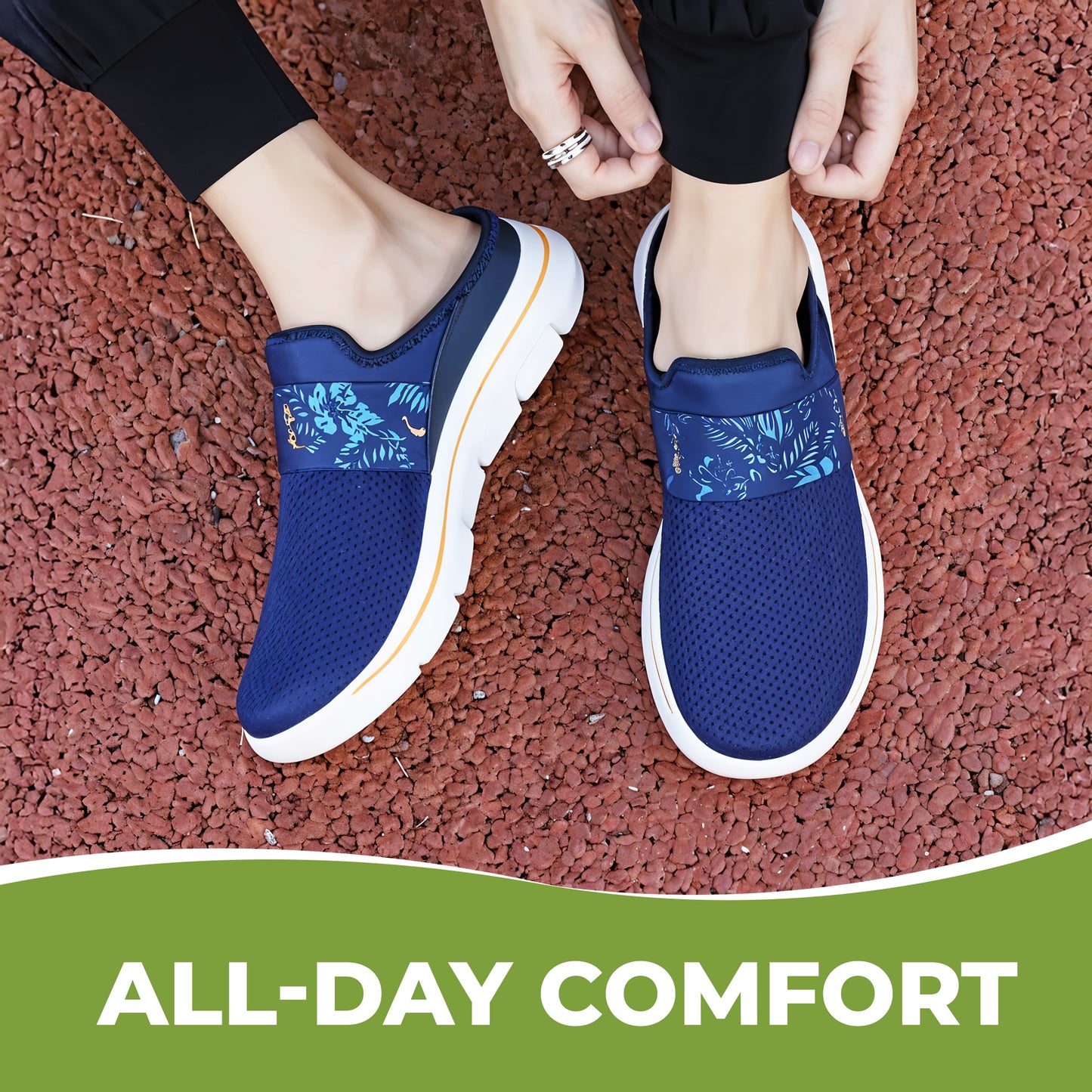 Unisex Slip-On Shoes - Enhances walking comfort