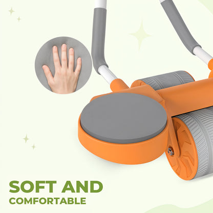 Abs Exercise Roller with Better Support & Timer