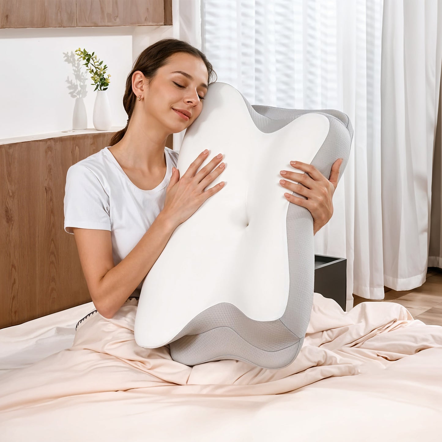 Butterfly Memory Foam Neck Pillow 2.0 - Upgraded Design