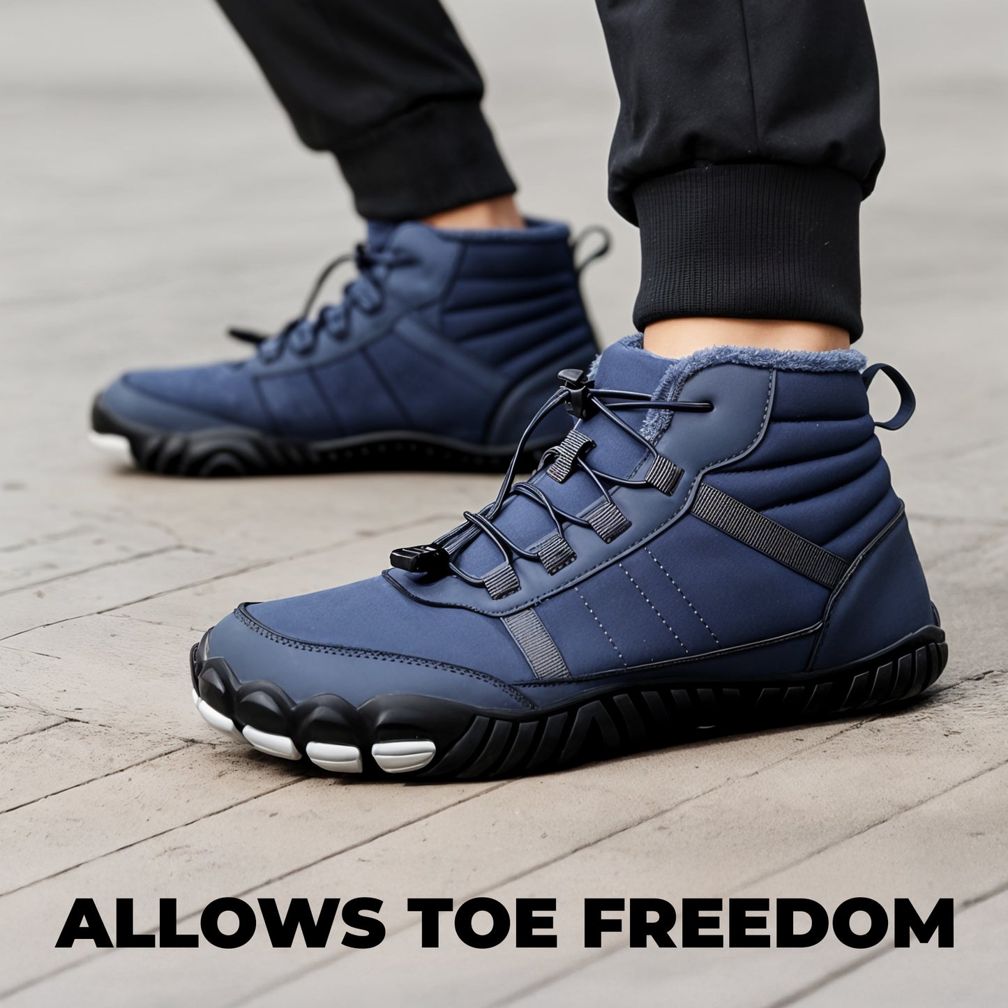 Winter Barefoot Shoe - Keep Feet Warm and Cozy