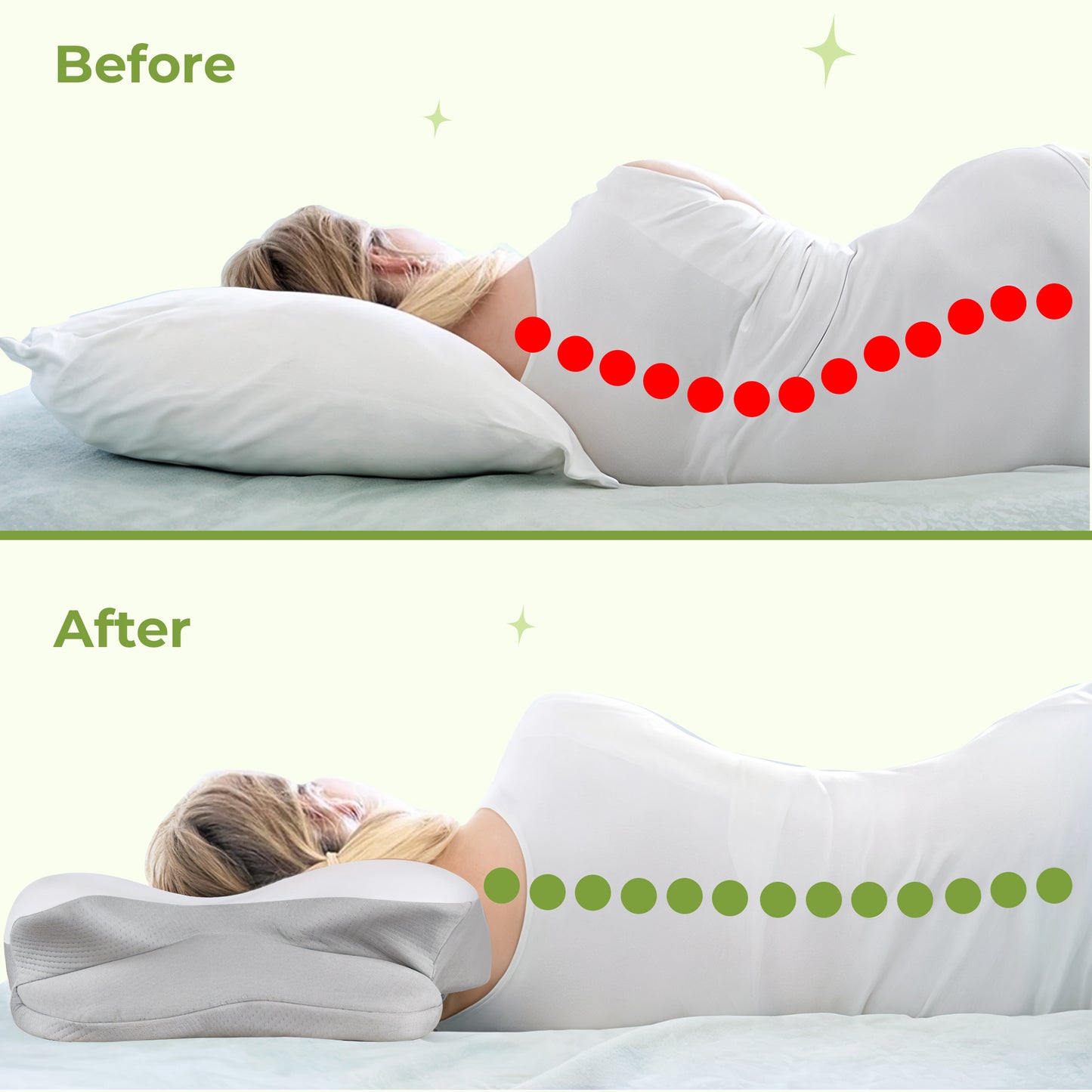 Butterfly Memory Foam Neck Pillow 2.0 - Upgraded Design