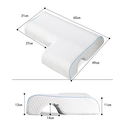 Shoulder Relief Pillow - Flexible arm positions for personalised comfort