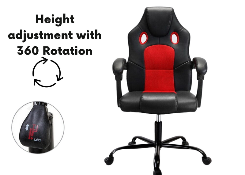 Office Massaging Chair with Foot Rest