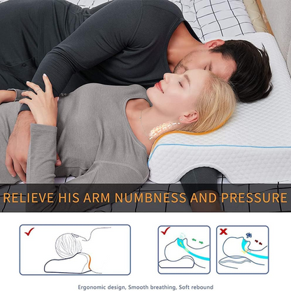 Shoulder Relief Pillow - Flexible arm positions for personalised comfort