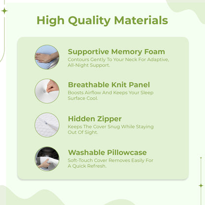 Butterfly Memory Foam Neck Pillow 2.0 - Upgraded Design