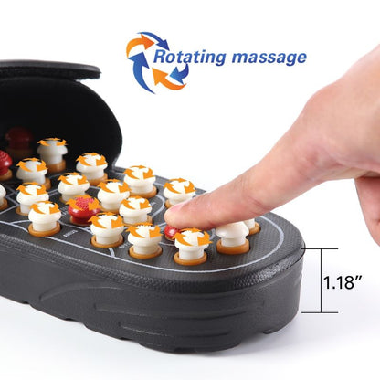 ACU-POINT SLIPPER - ACCUPRESSURE MASSAGE FOOT MASSAGER