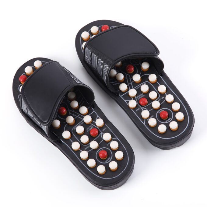 ACU-POINT SLIPPER - ACCUPRESSURE MASSAGE FOOT MASSAGER