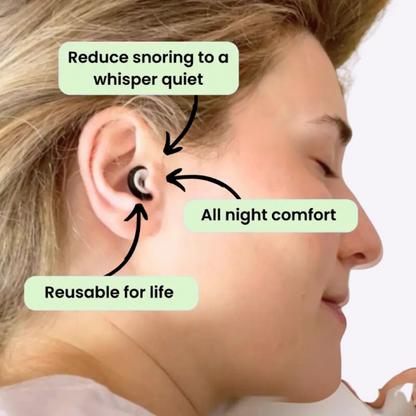 Snoring Noise Cancellation Plugs - Buy 1 Get 1 Free