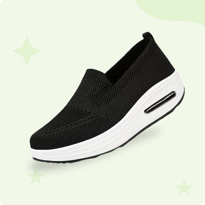 Everyday Comfort Shoes - Breathable Women Walking Shoes Slip on