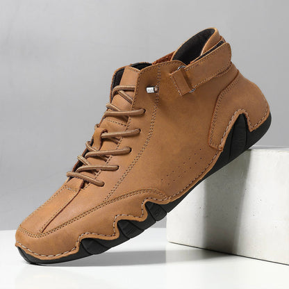 Unisex Lace-up Shoes - Barefoot & Breathable Design