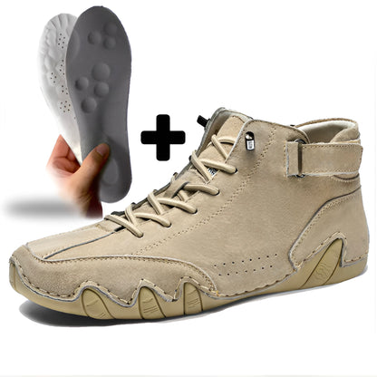 Unisex Lace-up Shoes - Barefoot & Breathable Design