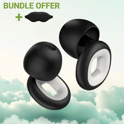 Sleep Set Combo - Padded Eye Mask + Noise Earplugs