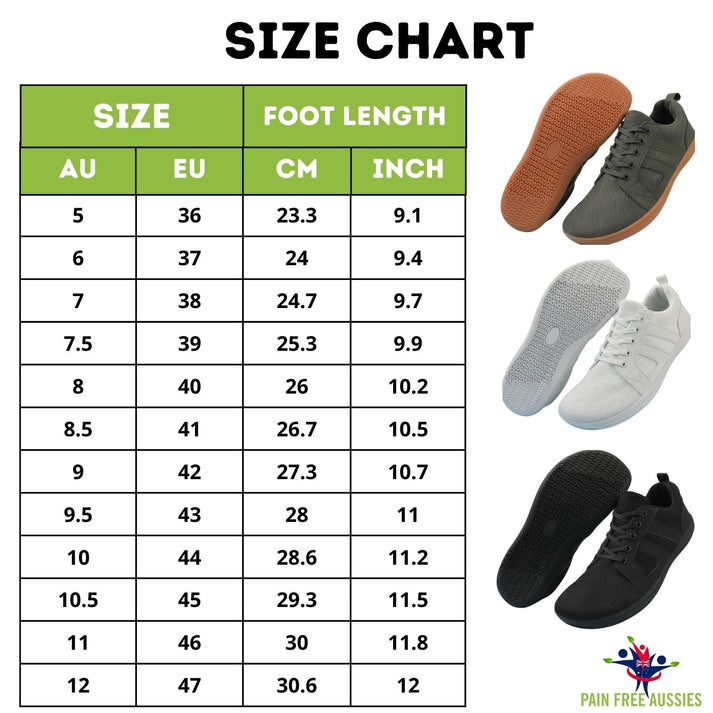 Wide Toe Shoes | Natural Foot Shape, All-day Stability & Toe Splay ...