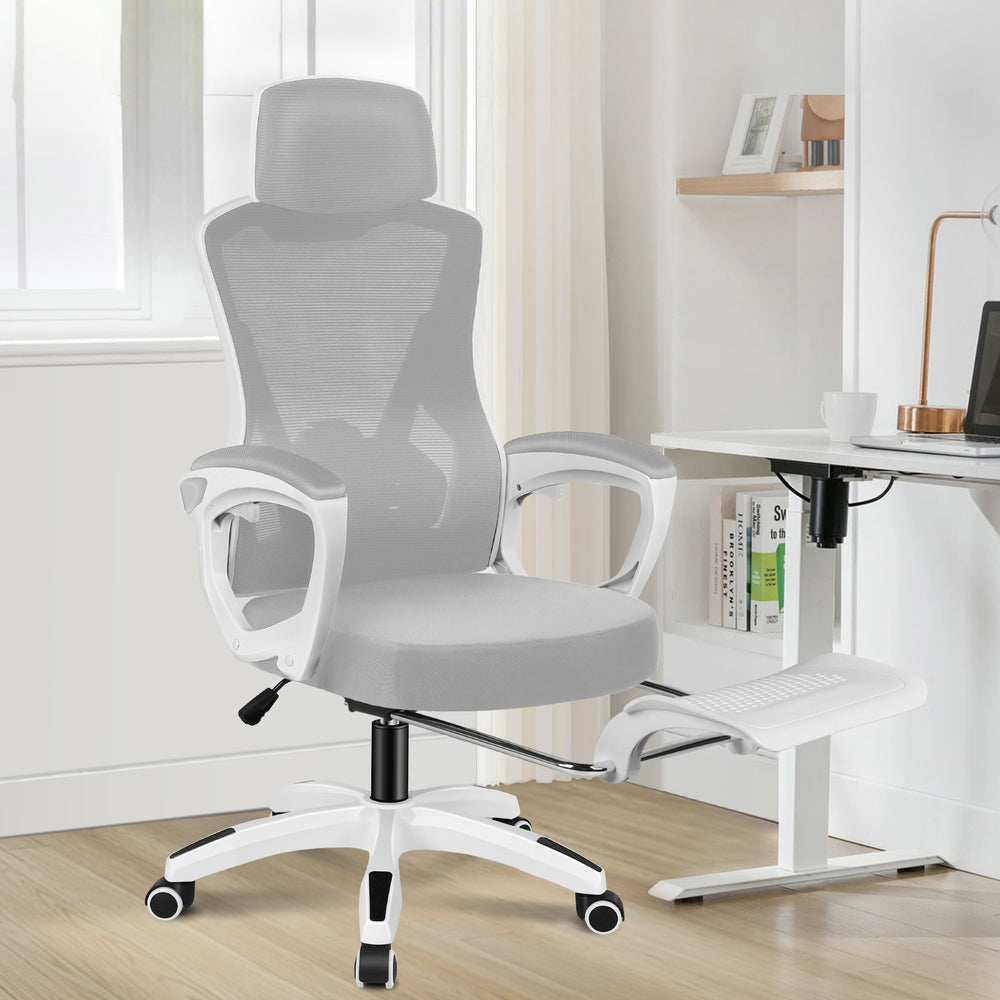 Ergonomic Mesh Chair - 150-degree back recline with locking function